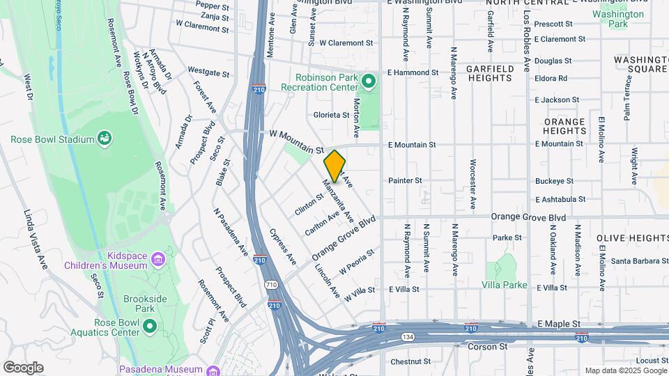 832 Manzanita Ave Mapa y Detalles de la Ubicación