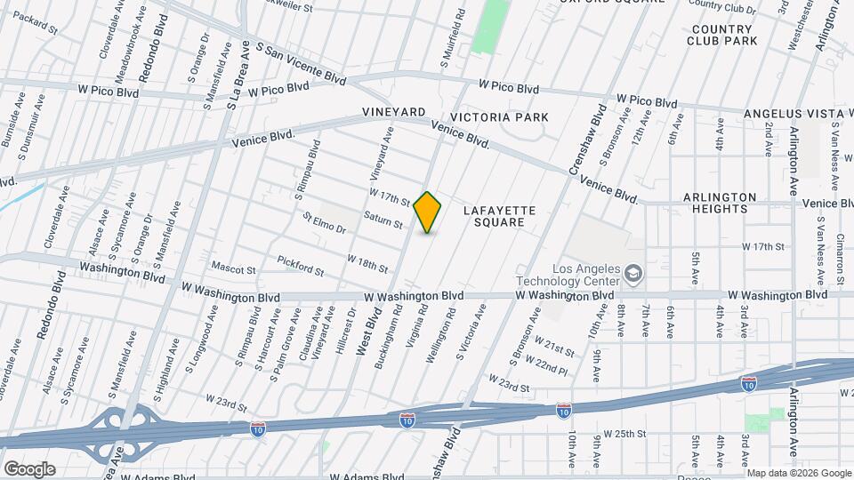 1801 Buckingham Rd Map and Location Details