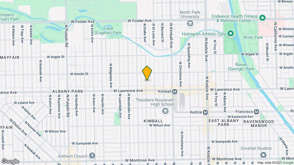 4832 N Drake Ave Map and Location Details