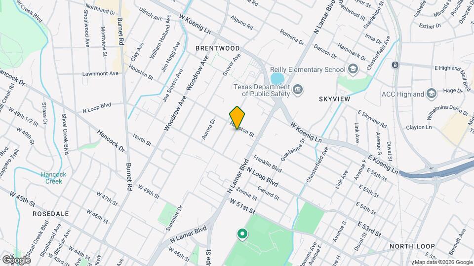 5409 McCandless Street Map and Location Details