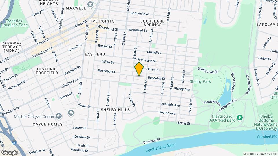 1508 Boscobel St, Unit B Map and Location Details
