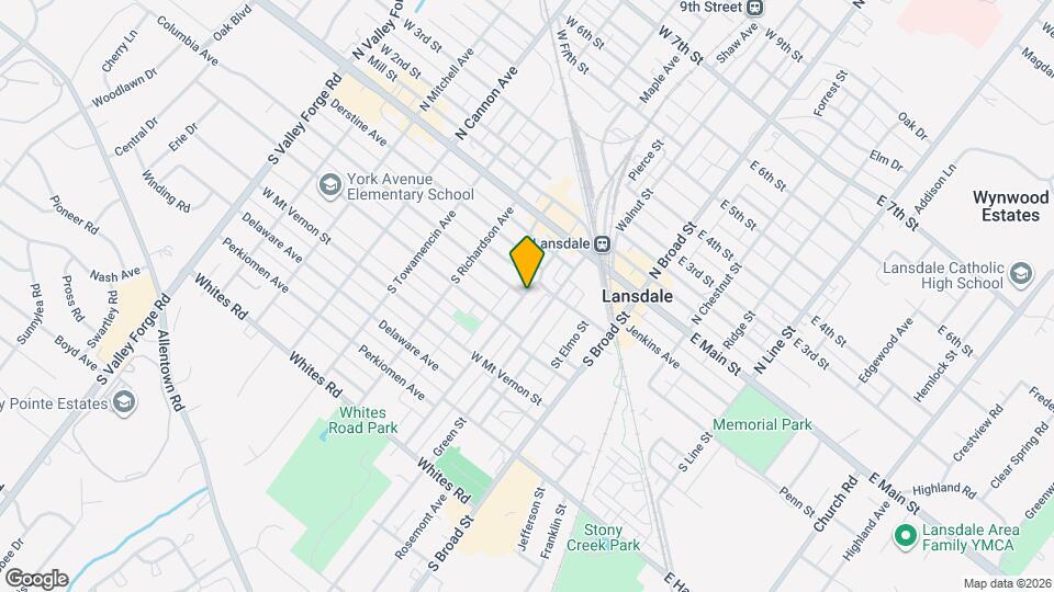 115 Susquehanna Ave, Unit 2 Map and Location Details