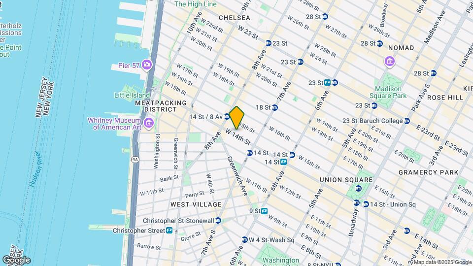 237 W 14th St Map and Location Details