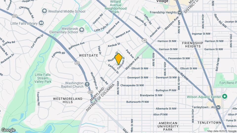 4850 Crescent St Map and Location Details