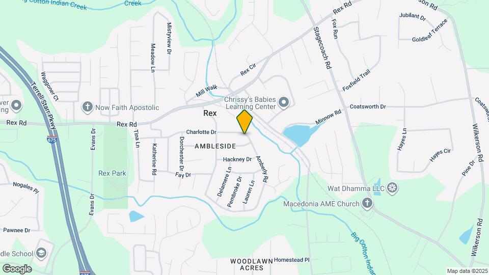 3835 Charlotte Dr Map and Location Details