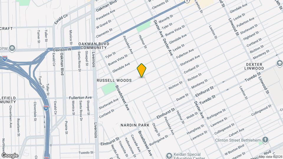 4221 Fullerton Ave Mapa y Detalles de la Ubicación