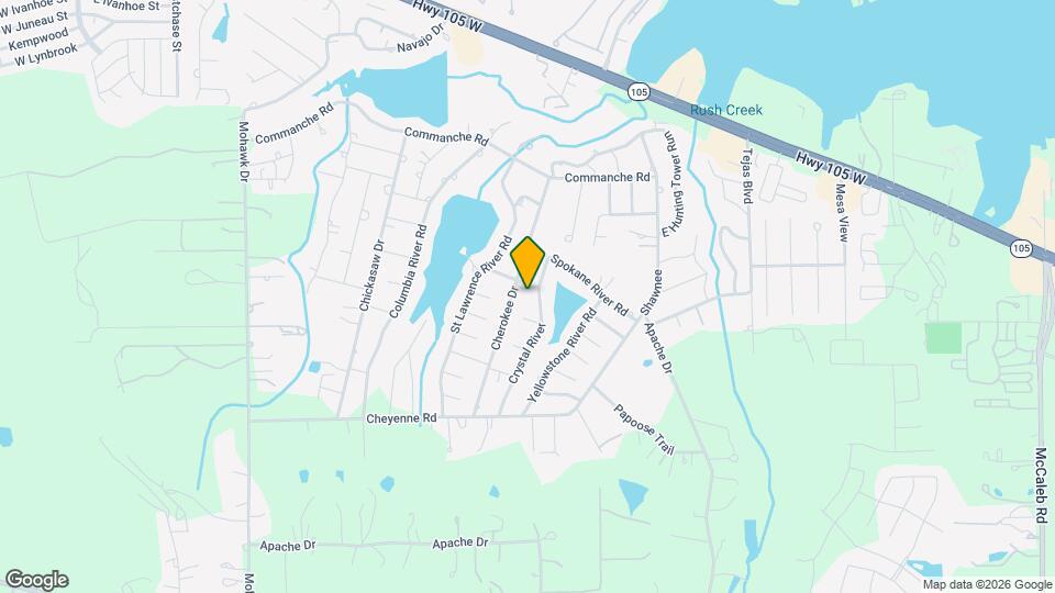 804 Pearl River Map and Location Details