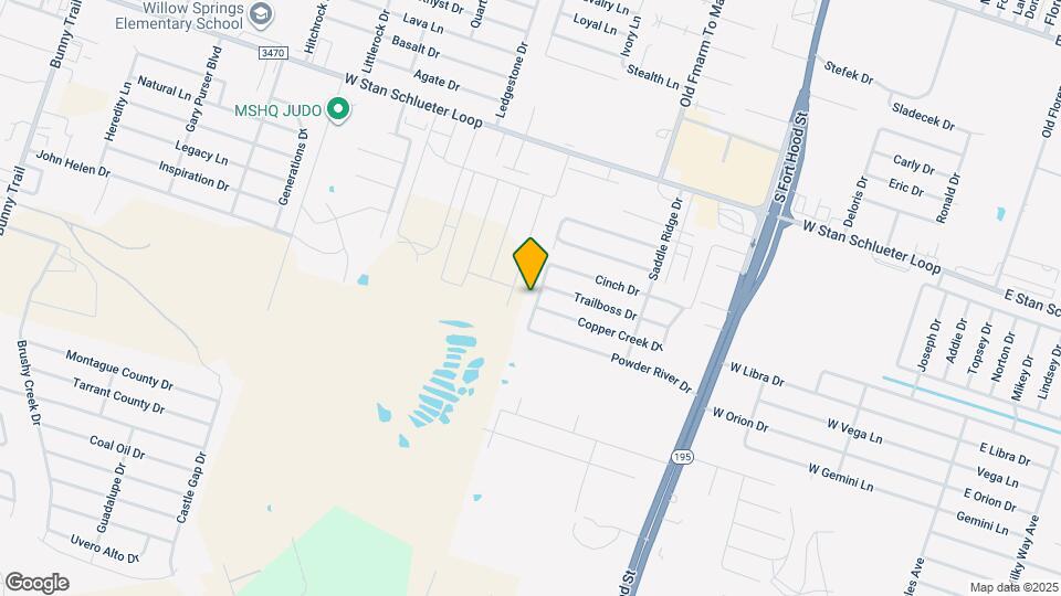 1511 Powder River Dr Map and Location Details