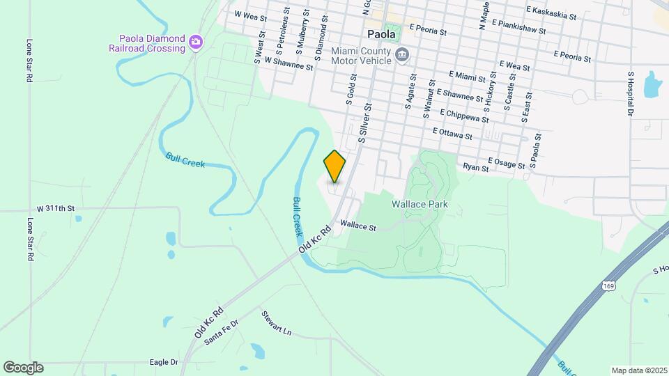 Paola Mobile Home Park Map and Location Details