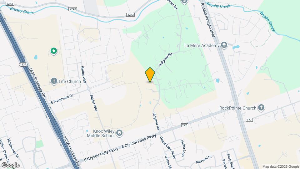 704 Ridgmar Rd Map and Location Details