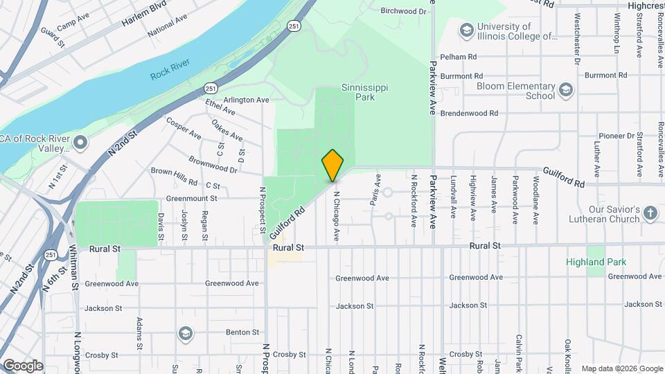 914 N Chicago Ave Map and Location Details