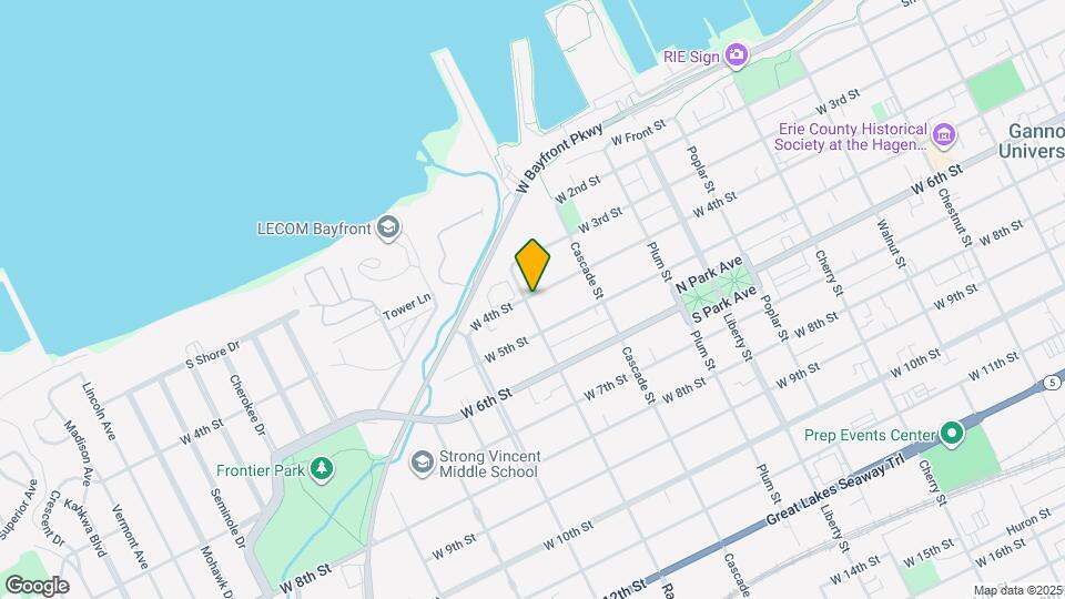 1063 W 4th St Map and Location Details