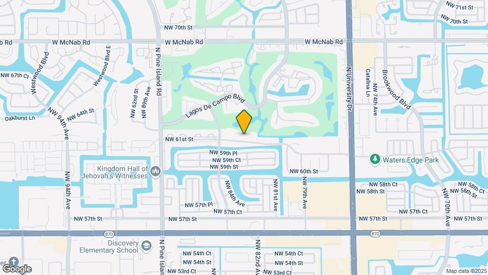 8305 NW 61st St-Unit -Apt C312 Map and Location Details