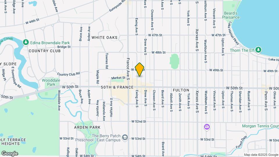 4929 Ewing Ave S, Unit 4927 - Unit 3 Map and Location Details