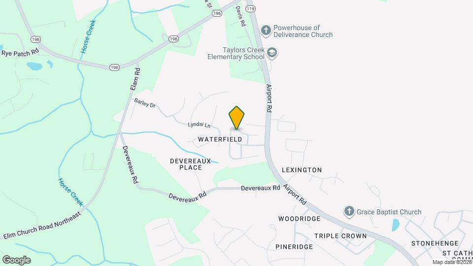 754 Melissa Dr Map and Location Details