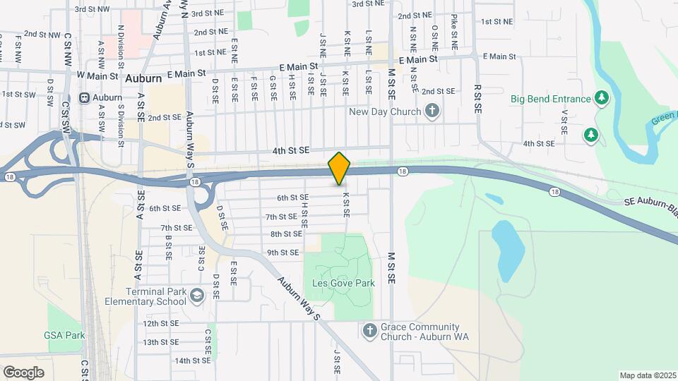 915 6th St SE Map and Location Details