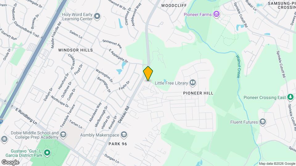 1701 Daleside Ln, Unit 812 Mapa y Detalles de la Ubicación