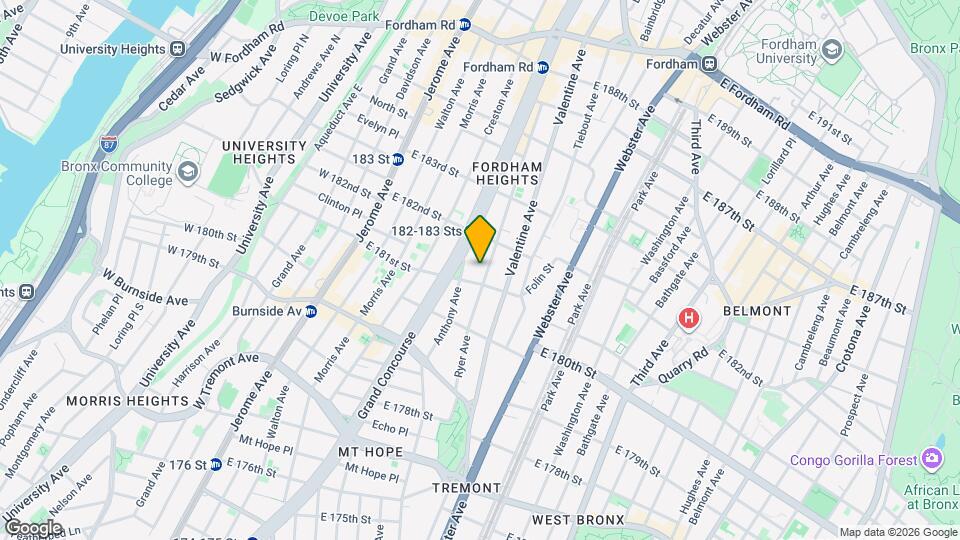 2175 Ryer Ave Map and Location Details