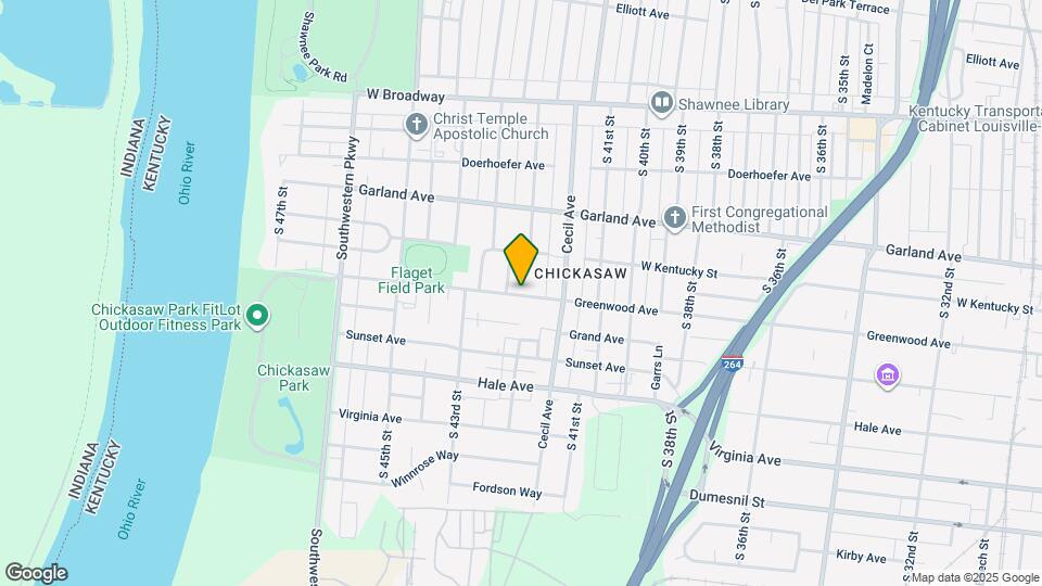 4144 Greenwood Ave Map and Location Details