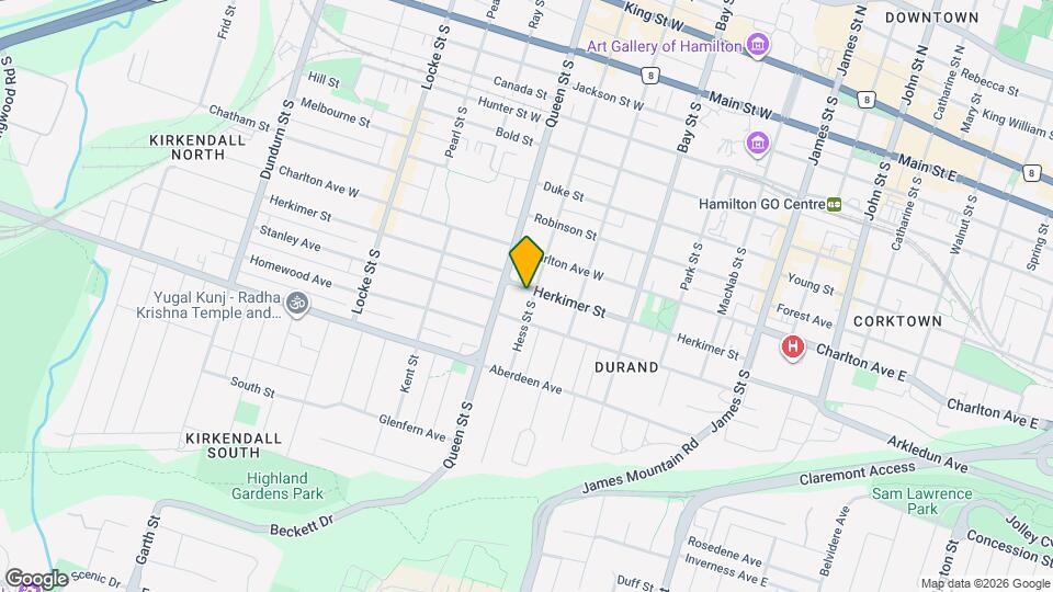157 Herkimer St Map and Location Details
