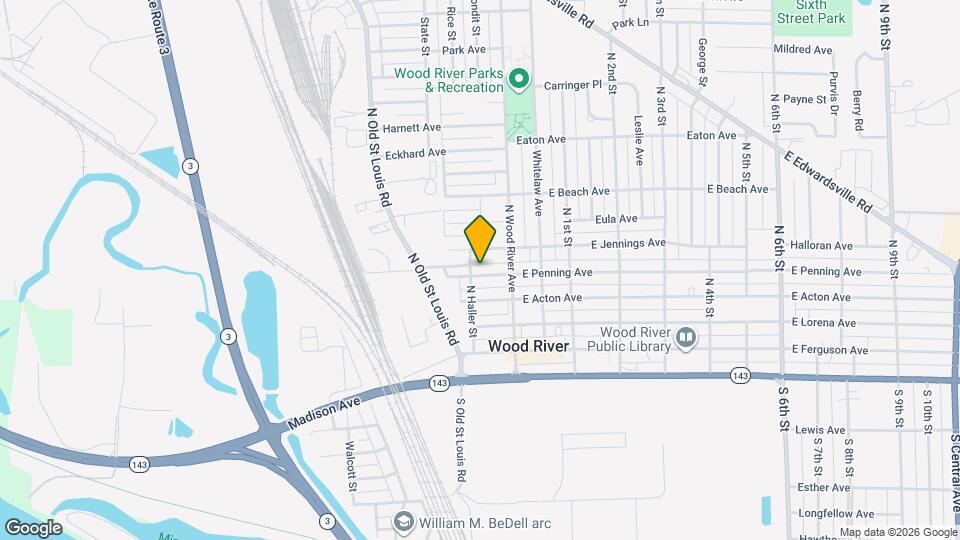 47 W Penning Ave Mapa y Detalles de la Ubicación