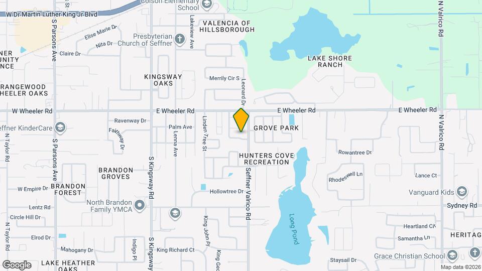 2524 Wheeler Groves Dr Mapa y Detalles de la Ubicación