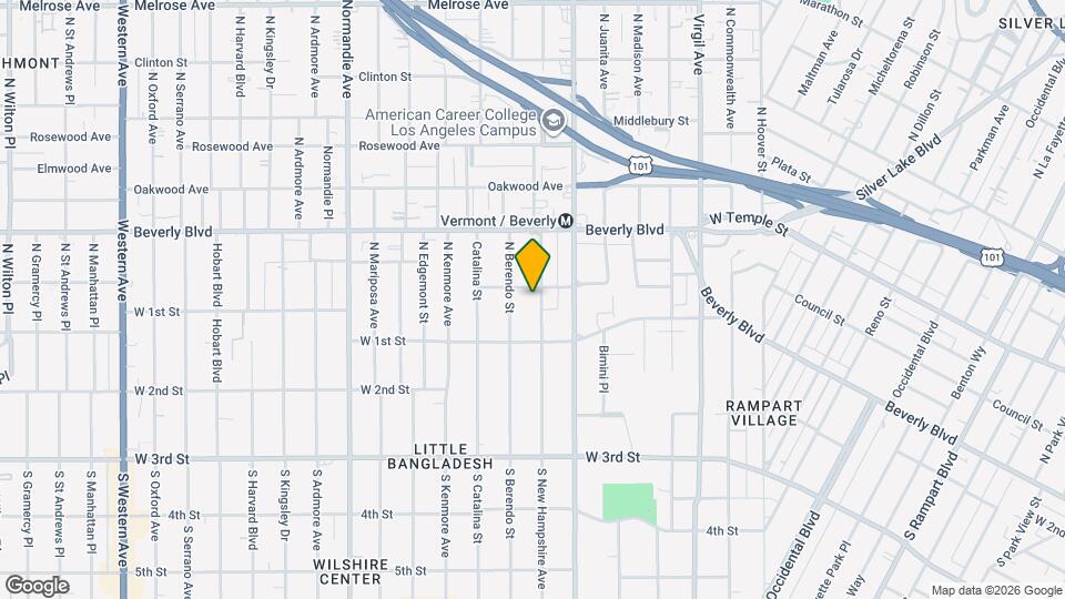147 N New Hampshire Ave, Unit 21 Map and Location Details