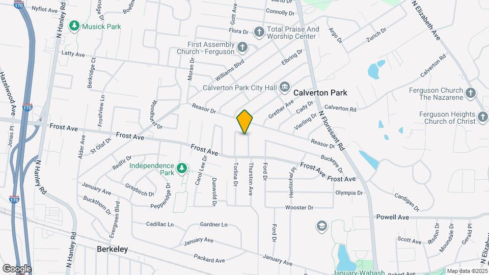 6867 Thurston Ave Map and Location Details