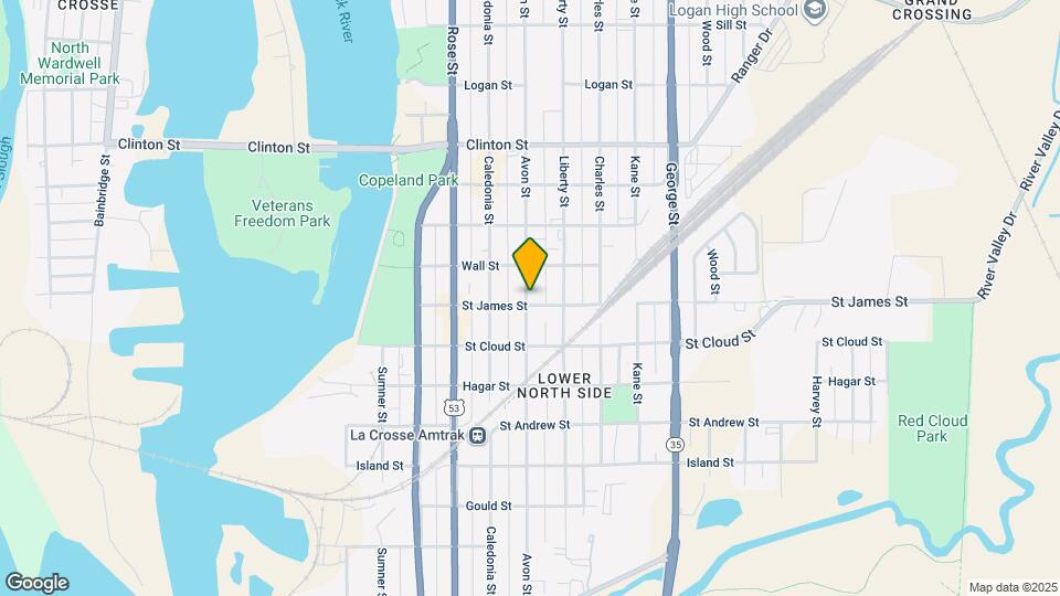 902 Avon St Map and Location Details