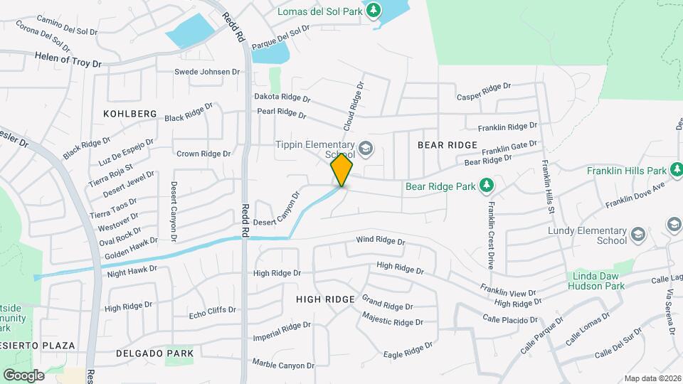 1297 Cypress Ridge Dr Map and Location Details