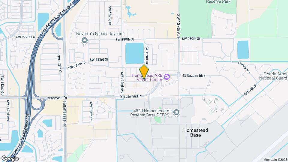 12957 SW 286th St Map and Location Details