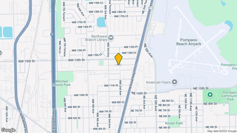 200 NW 14th St Map and Location Details