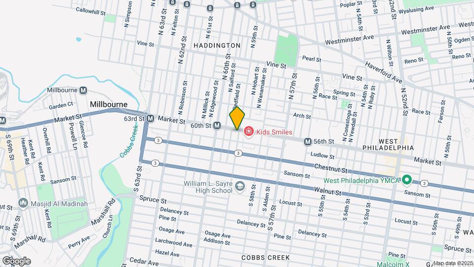 5900 Market St Map and Location Details