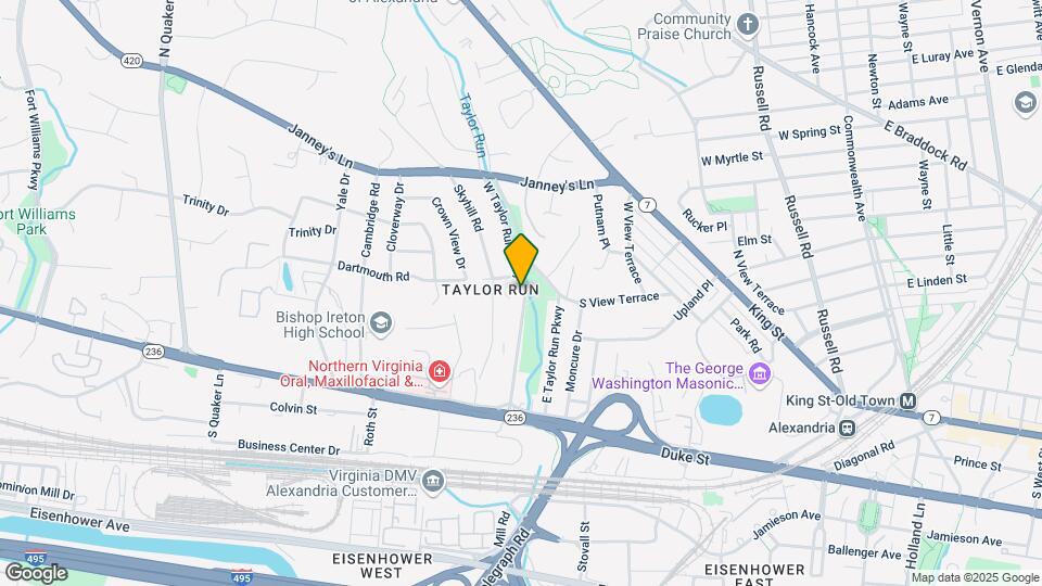 236 W Taylor Run Pkwy Map and Location Details