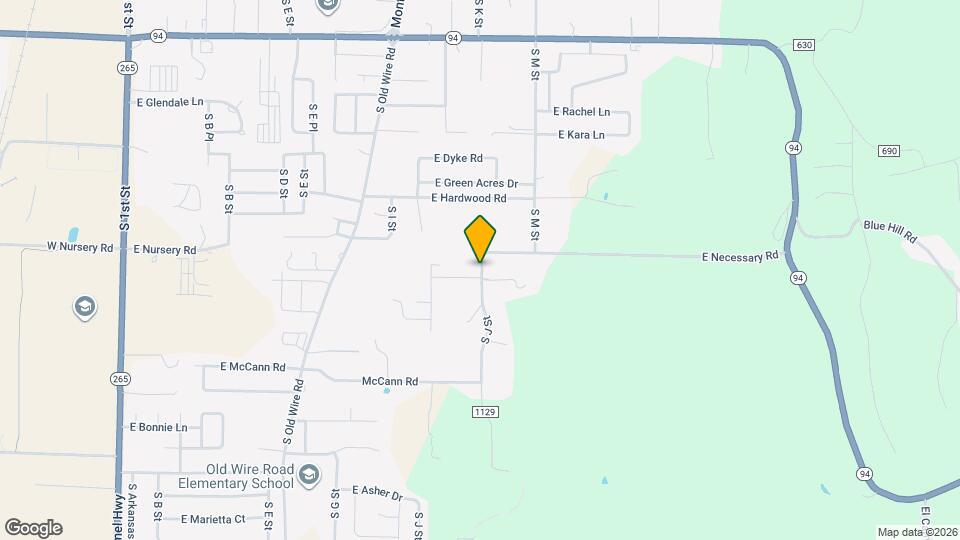 2442 S Rill St Map and Location Details