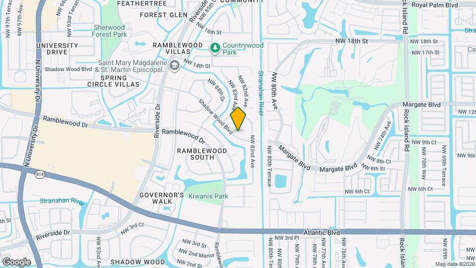 8275 Shadow Wood Blvd Map and Location Details