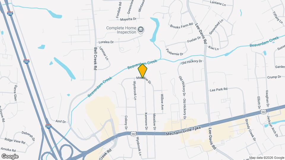 8011 Kenmore Dr Map and Location Details