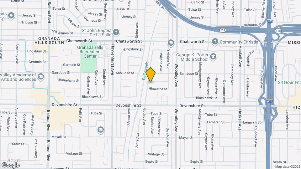 10418 Gothic Ave Map and Location Details