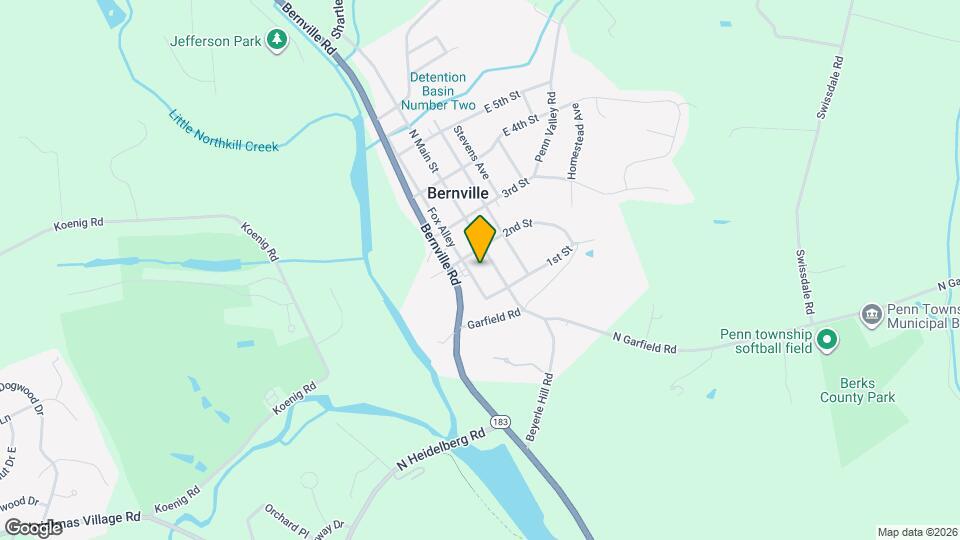 132 N Main St Map and Location Details