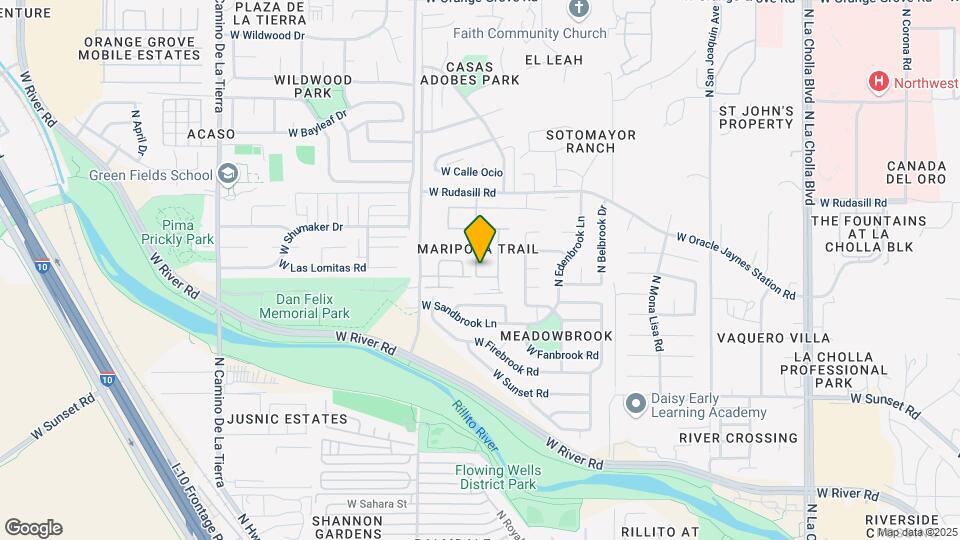 2778 W Leafwing Dr Map and Location Details