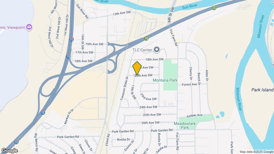 1136 20th Ave SW Map and Location Details