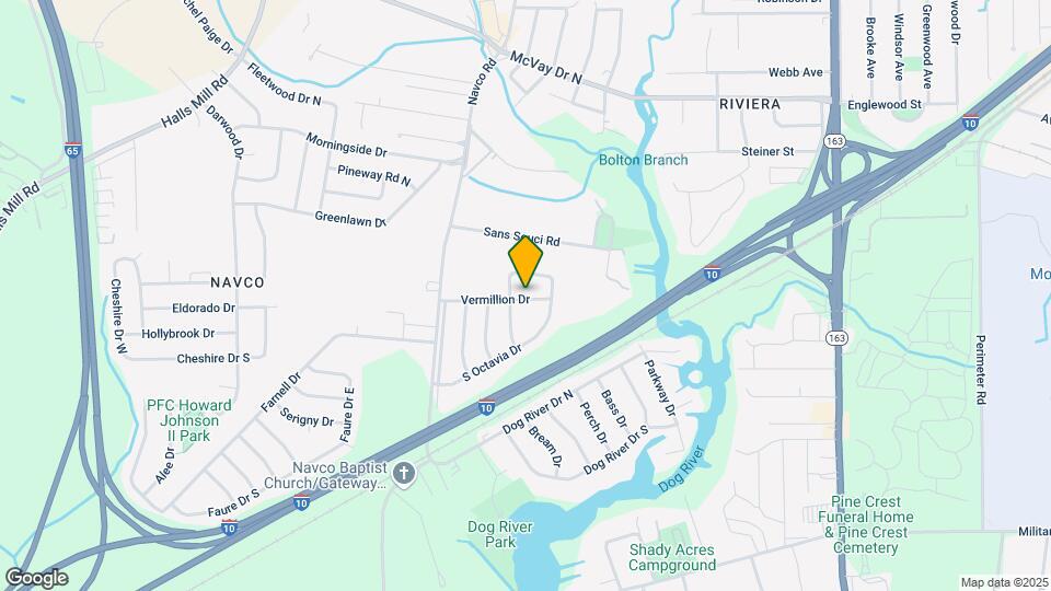2360 Vermillion Dr Map and Location Details