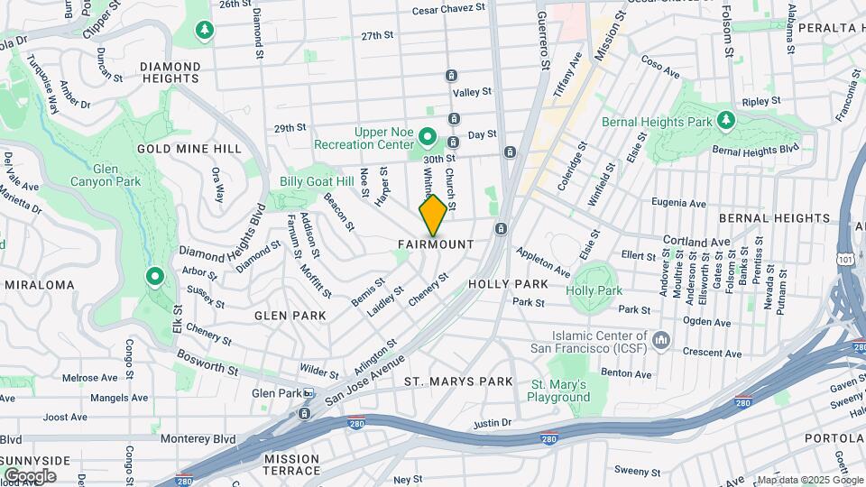 206-208 Fairmont St Map and Location Details