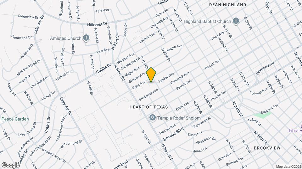 2005 N 39th A St Map and Location Details