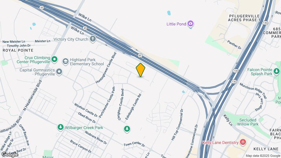 1101 Abbeyglen Castle Dr Map and Location Details