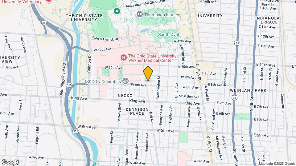 1520 Neil Ave Map and Location Details