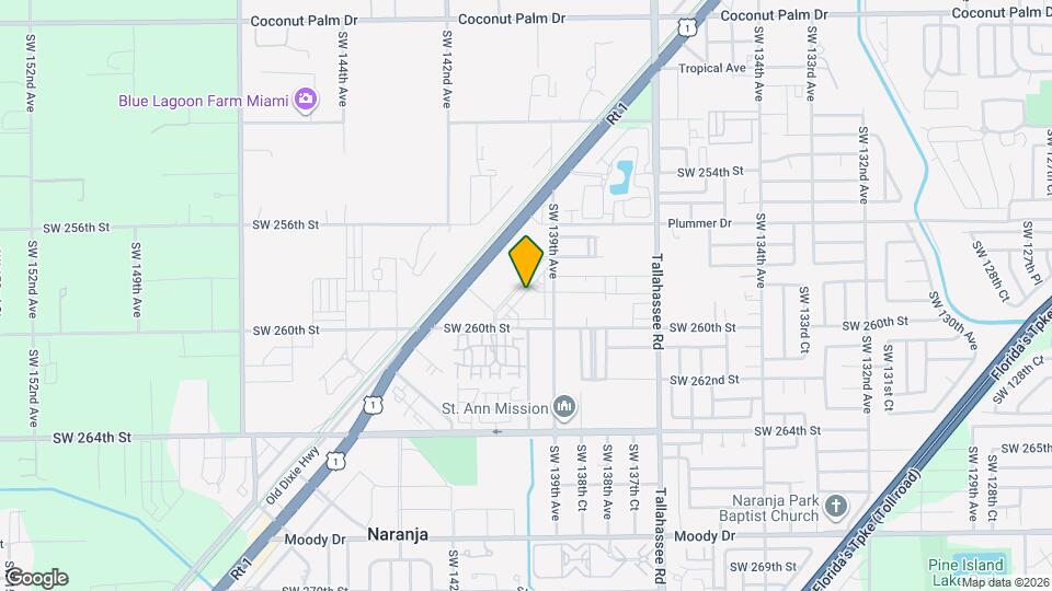 25869 SW 139th Path Mapa y Detalles de la Ubicación