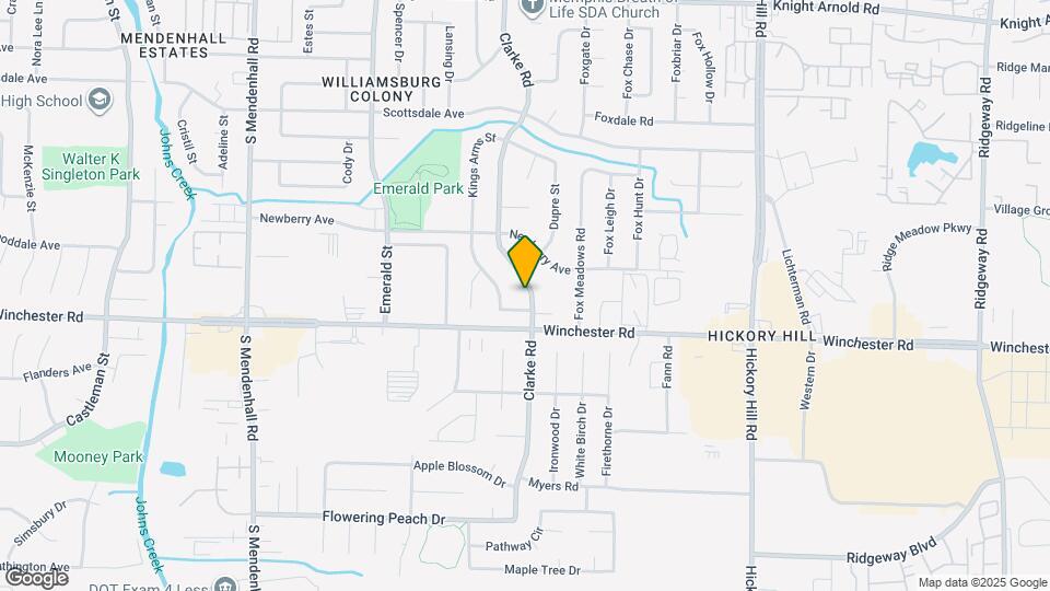 3563 Clarke Rd Map and Location Details