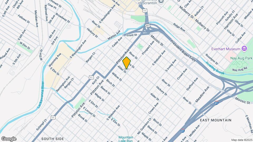 532 Prospect Ave Map and Location Details