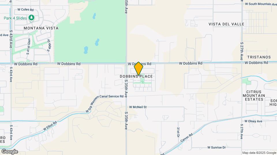9338 S 34th Dr Map and Location Details